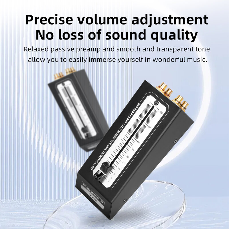 COKYIS-Contrôleur de Volume de Haute Précision, Préamplificateur Hi-Fi Passif, pour Amplificateur Audio