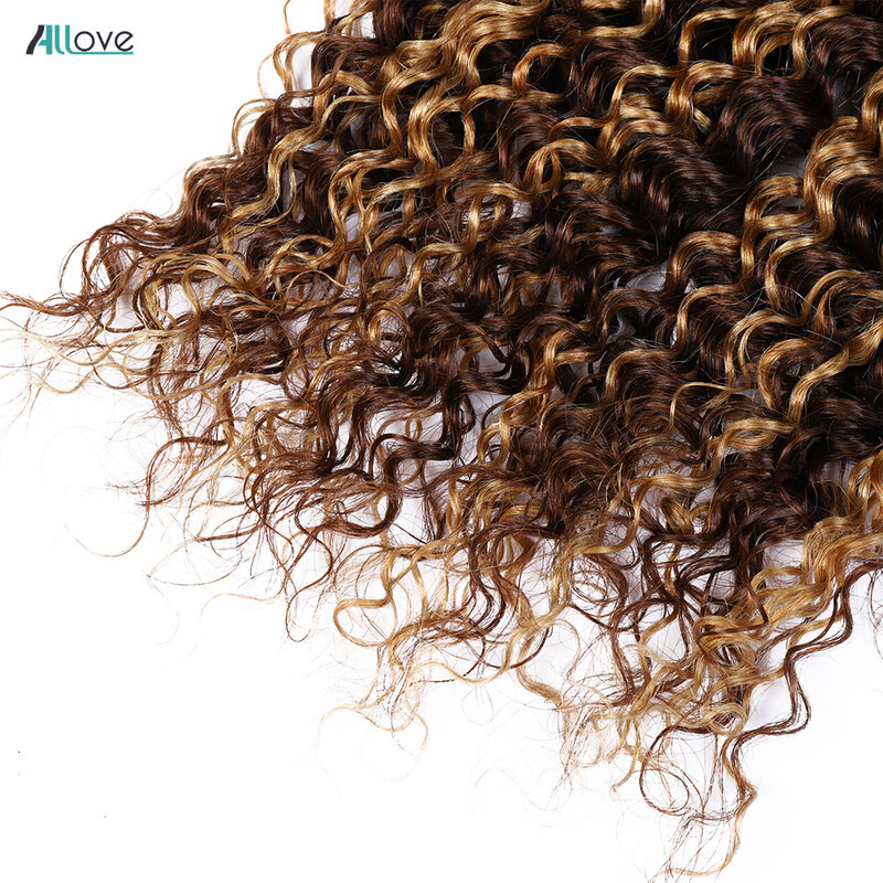 Блестящие объемные человеческие волосы для плетения 4 27, светлые Темные волнистые человеческие волосы, искусственные волосы для наращивания женских волос