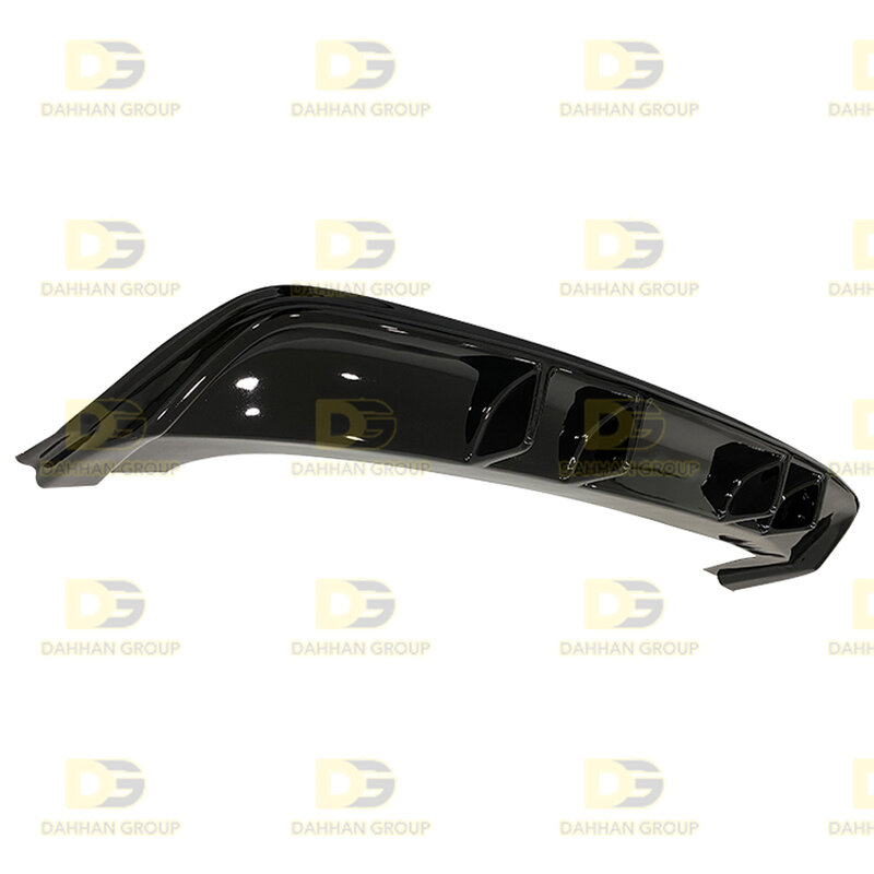 Seat Leon 2012 - 2016 MK3 FR tylny dyfuzor Spoiler bez wyjść wydechowych fortepian czarny błyszczący powierzchnia plastikowa Leon Cupra Kit