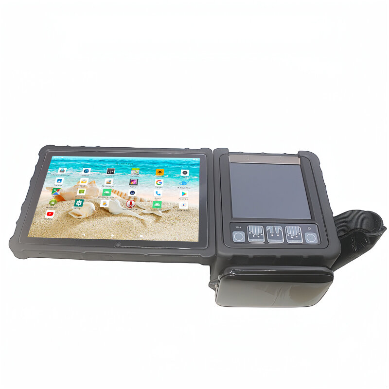 Tablette Full HD avec lecteur biométrique intégré, 8 ", 1920x1200, 4 Go de RAM, 32 Go, Android 9.0, imprimante octa-core, WiFi 4G, FAP60
