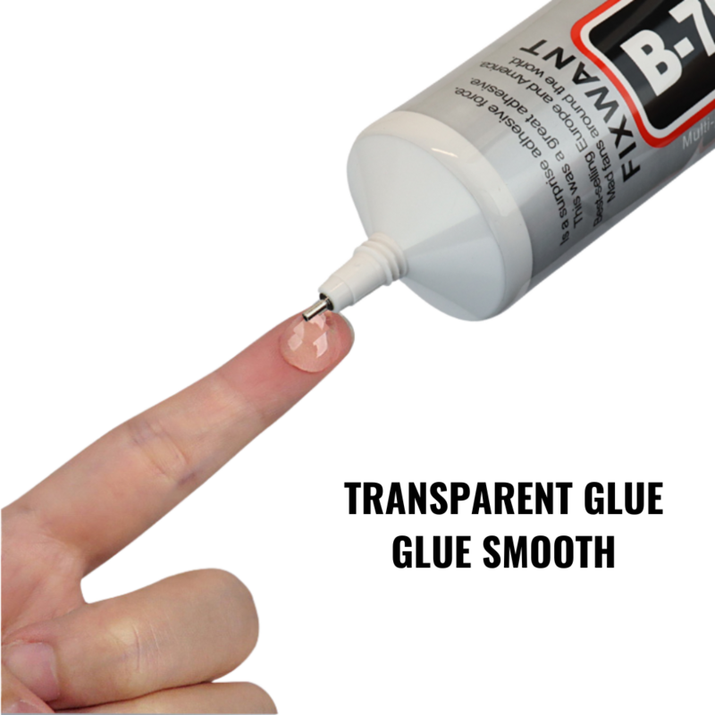 B-7000 15/25/50/110ML Transparent Phone Screen Repair Glue B7000 Universal Glass Plastic DIY Adhesive With Precision Applicator
