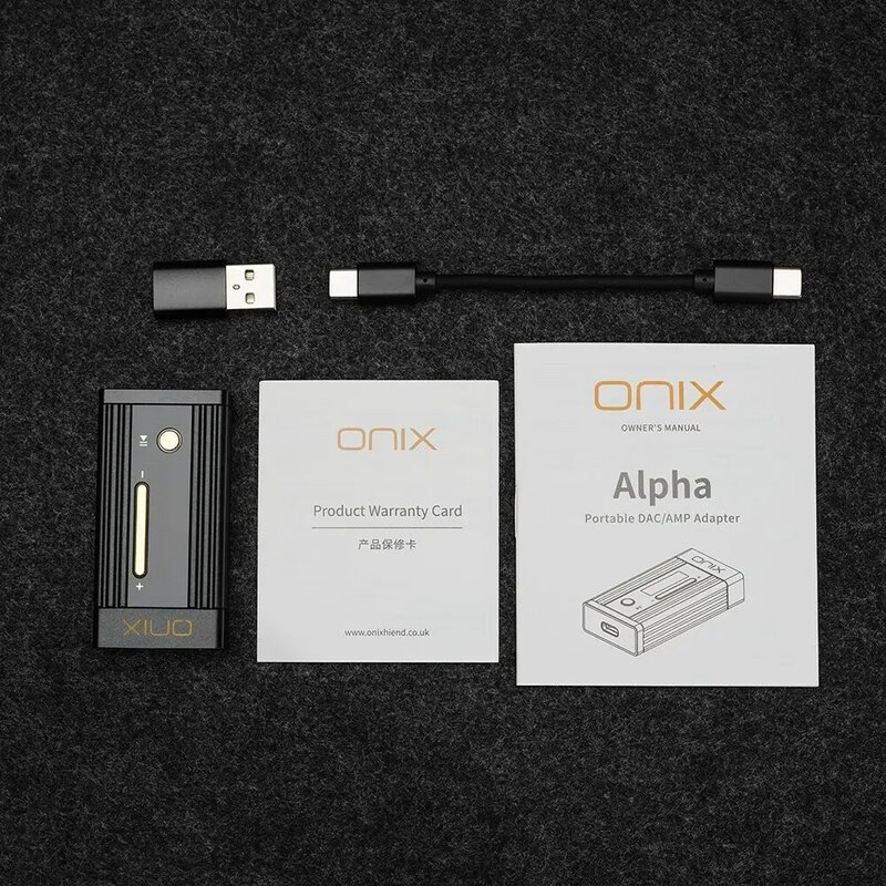 Shanling ONIX Alpha XI1 Protable USB DAC AMP Headphone Amplifier 2* CS43198 2* SGM8262-2 chips PCM768 DSD512 3.5mm+4.4mm Output