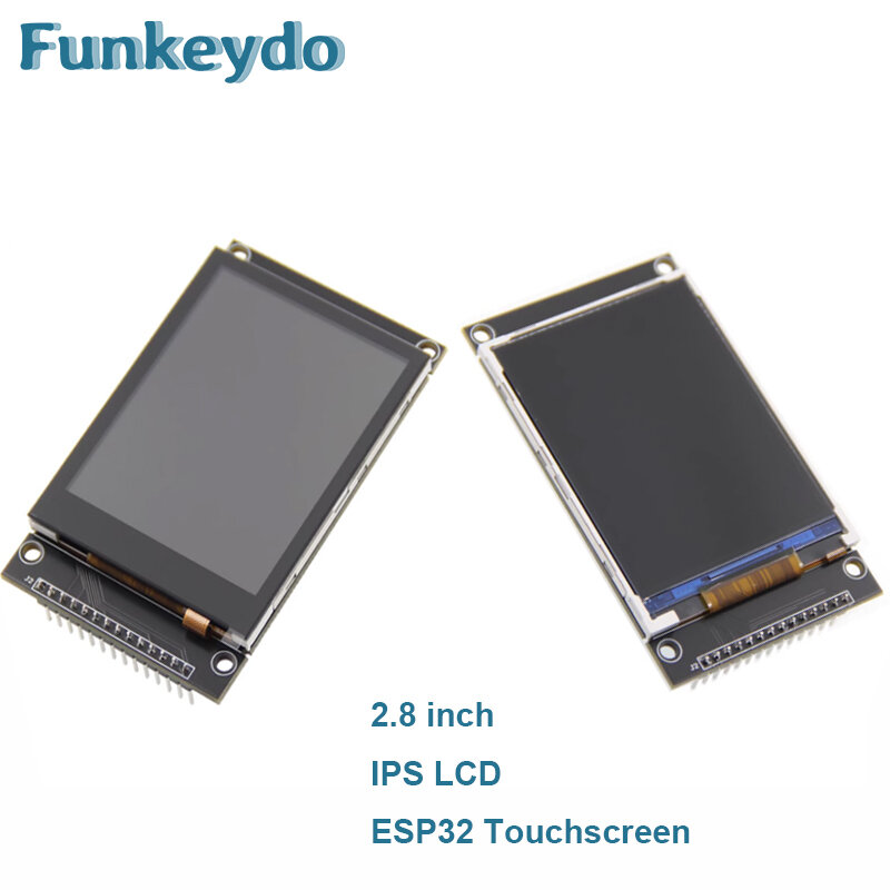 Display Touchscreen IPS seriale SPI da 2.8 pollici per ESP32 2.8 "320x240 Pixel ILI9341 Driver modulo LCD TFT per Arduino/Mega2560/C51