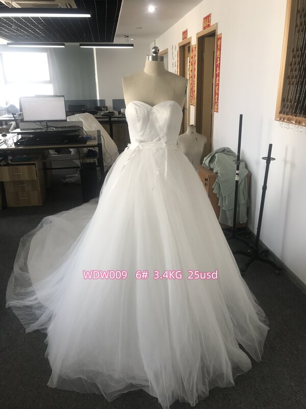 Недорогой Королевский Шлейф CloverBridal длиной 150 см халат Свадебный 2022 готовый к отправке со скидкой Кристаллы Тюль белое свадебное платье WDW009