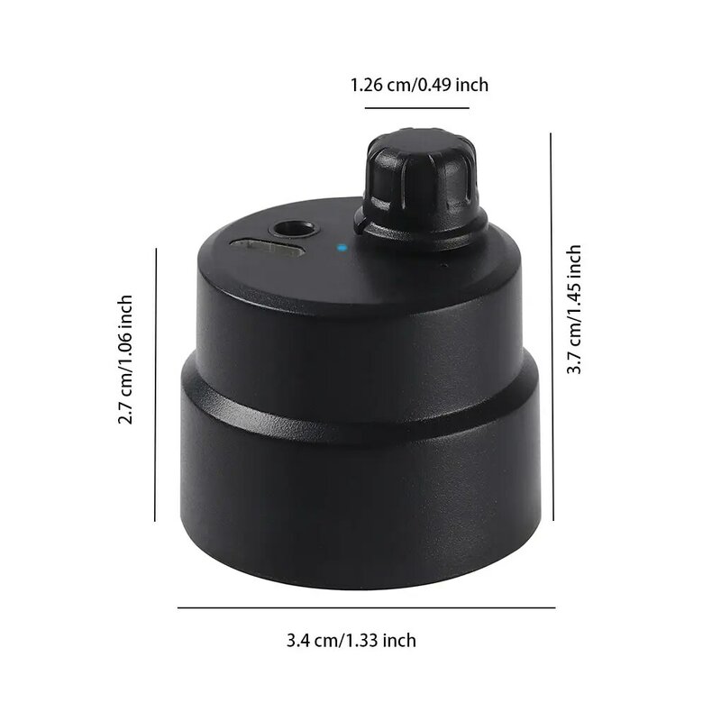 Detektor kebocoran air portabel isi ulang, pipa penguji pendengaran suara, alat deteksi rumah tangga untuk tukang pipa