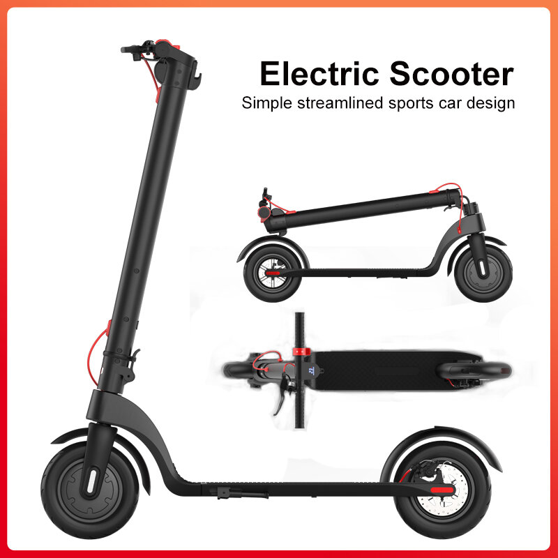 x7 urban commuter electric scooter 350w foldable adult two-wheel foldable electric scooter electric load 150kg
