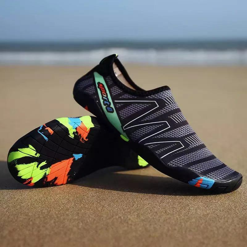Upstream Shoes 2024 Men's Women's New Quick Dry Water Shoes Couples Beach Shoes Breathable Non-slip Diving Swimming
