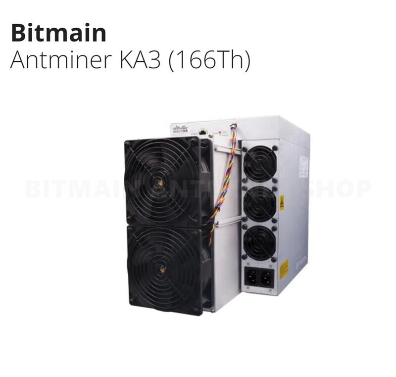 Antminer KA3 Blake2S Algorithm Kadena KDA Master Max 166/177 Th/s Power Supply Indcluded