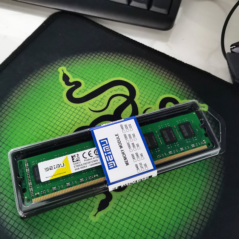 Mémoire de bureau DDR3 Compatible avec toutes les cartes mères, Ram Udimm, 4 go x 10, 8 go x 10, 1066MHz, 1333MHz, 1600MHz, PC3, 1.5V, 240 broches