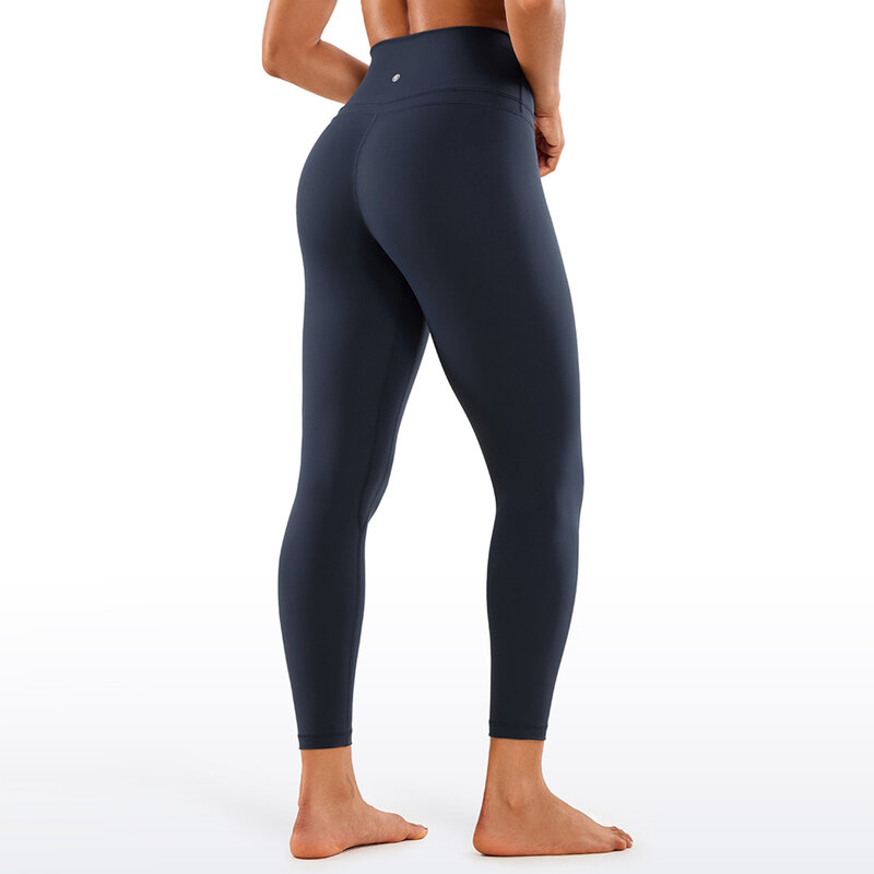 CRZ-Leggings de YOGA para mujer, pantalones de entrenamiento ajustados de cintura alta, sensación desnuda, 25 pulgadas