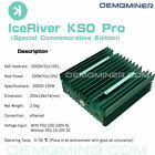 OO BUY 4 GET 2 FREE New IceRiver KAS KS0 Pro Asic Miner 200G 100W With PSU Cord Ready
