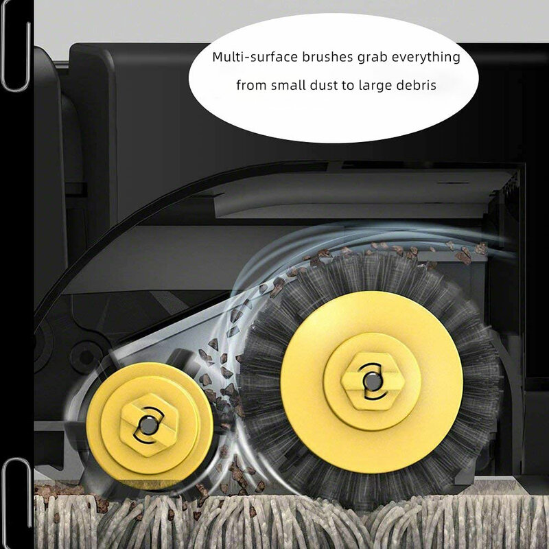 Kompatibel untuk iRobot Roomba 600 Series 605 671 692 630 631 650 651 655 660 585 595 680 Robot vakum Hepa Filter sikat sisi utama