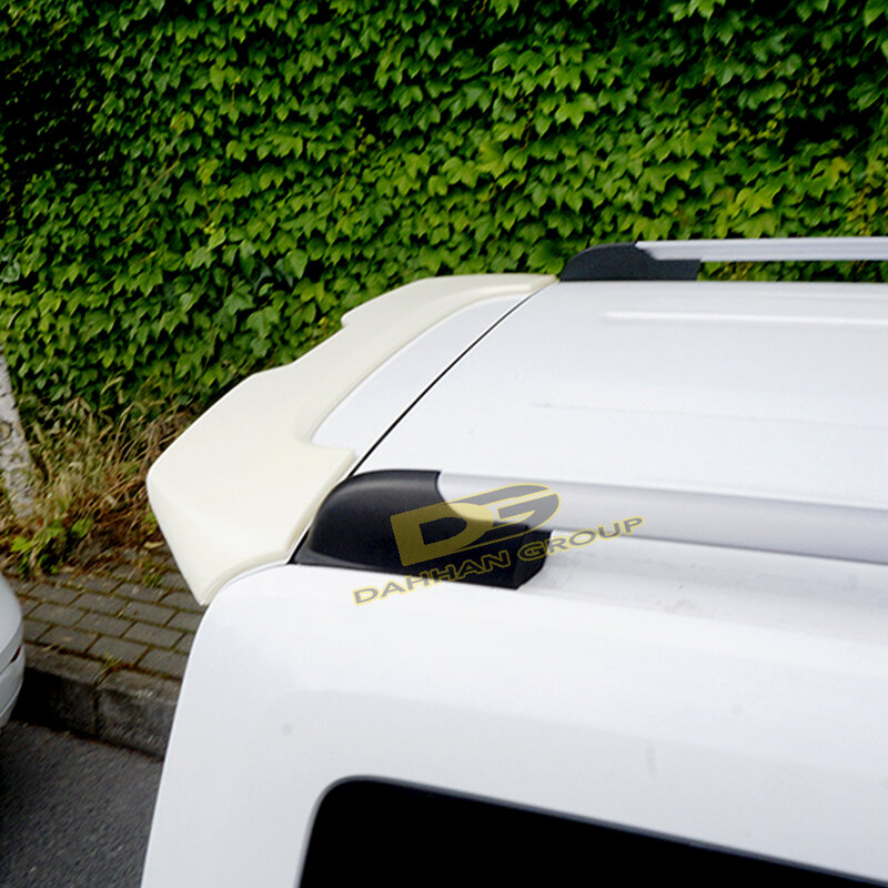 포드 트랜짓 택배 2014 레이스 스타일 리어 루프 스포일러 윙, 미가공 또는 도색 표면, 고품질 ABS 플라스틱 미니밴 키트