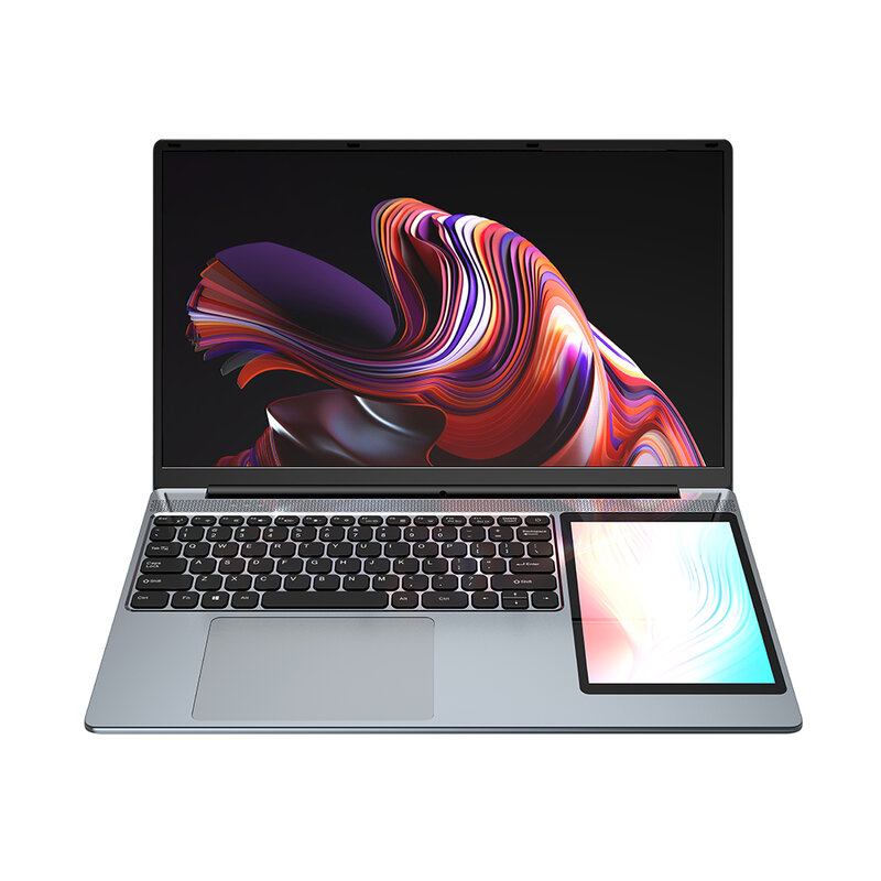 Ordenador portátil L10 con pantalla Dual, Notebook de oficina Delgado, 15,6 pulgadas, IPS + 7 pulgadas, Intel Celeron N5095 Max, 16G, DDR4, 2T, SSD, barato