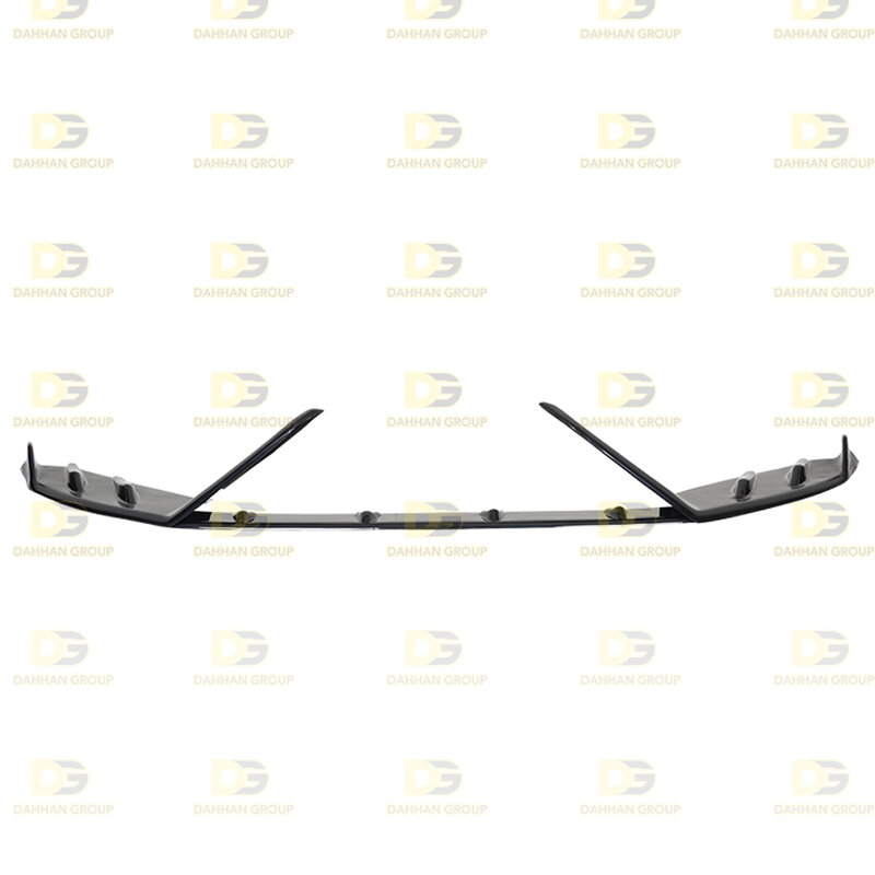 Seat Leon-Juego de cuchillas para labios, Kit de 3 piezas con diseño de LENZ, divisor frontal, alerón de ala, Piano, plástico negro brillante, FR Cupra, MK3.5, 2017 - 2020
