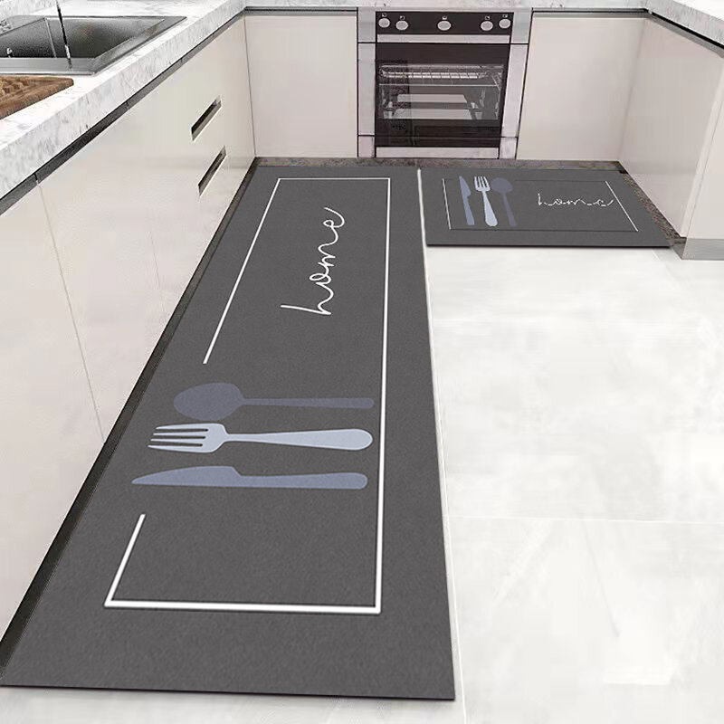 Non-slip Kitchen Carpets for Living Room Long Area Rug Kitchen Floor Mat Carpets Entrance Door Mat Hom