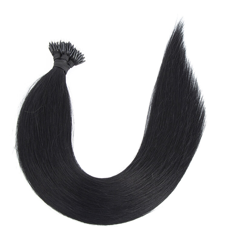 ナノリングチップ-人間の髪の毛のエクステンション,カスタマイズ可能な色,本物,ケラチンジュエリー,50個