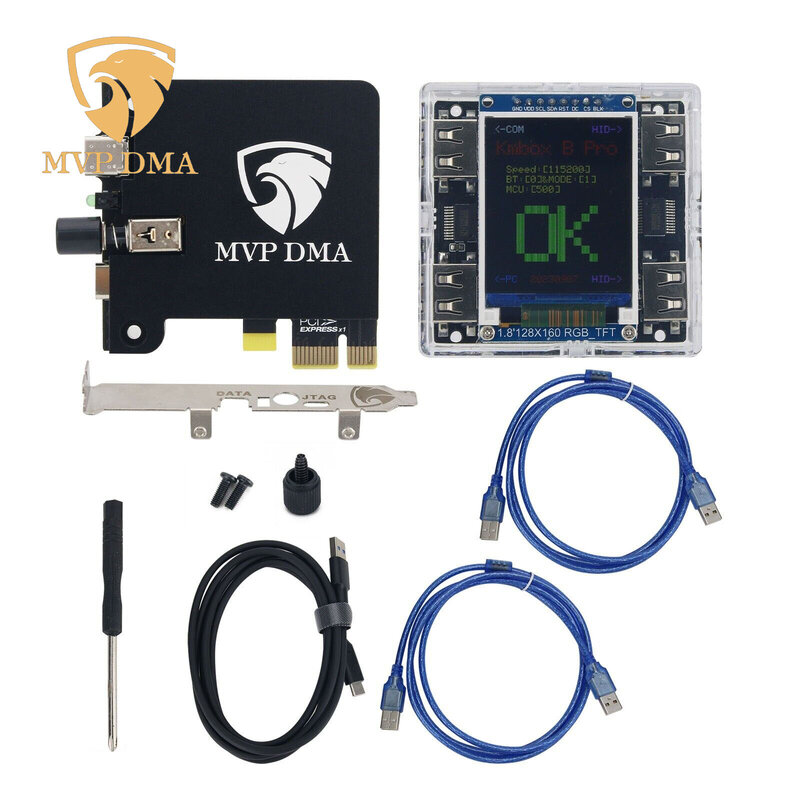 Papan umum DMA MVP + pengontrol Kmbox B + (Pro) dengan layar untuk LeetDMA