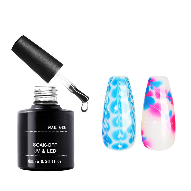 Bloeiende gel nagellak 8ml heldere aquarel transparante nail art design bloesem effect genieten van uv led manicure gel