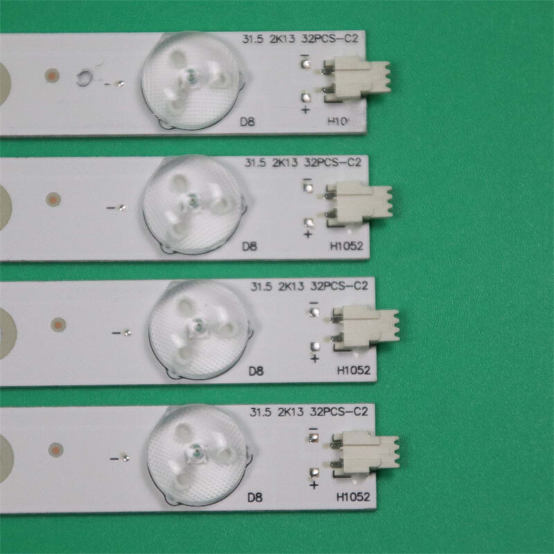 4PCS/Set New LED TV's Illumination Bars For Philips 32PFL3518G 32PFL3530/T3 32PFL5322S/60 Backlight Strips 31.5 2K13 32PCS-C2