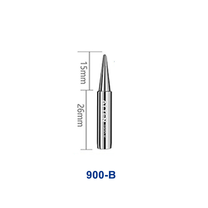 ATTEN-punta de T900-M auténtica Original para Estación de soldadura 936, punta de repuesto eléctrica para soldador