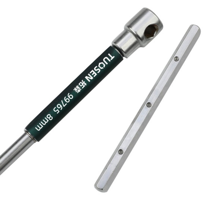 Отвертка Torx 2,5/3/4/5/6/8/10 мм, шестигранный ключ Т-образного типа, хромированный гаечный ключ, Т-образный ручной инструмент, удлиненный Т-образный торцевой ключ