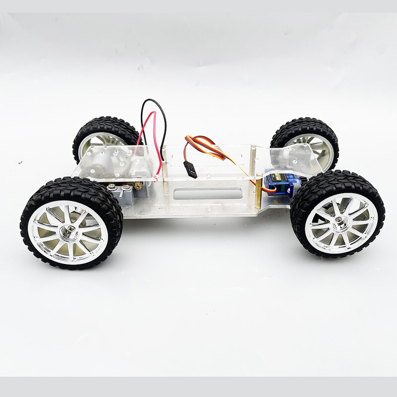 Makerbuying C1 차동 소형 자동차 스티어링 기어 스티어링 에디션, 알루미늄 합금 리모컨 지능형 자동차 조립