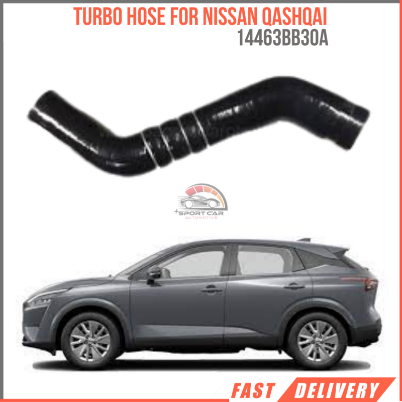 Turbo mangueira para Nissan Qashqai, OEM 14463 BB30A, Super qualidade, excelente desempenho, entrega rápida