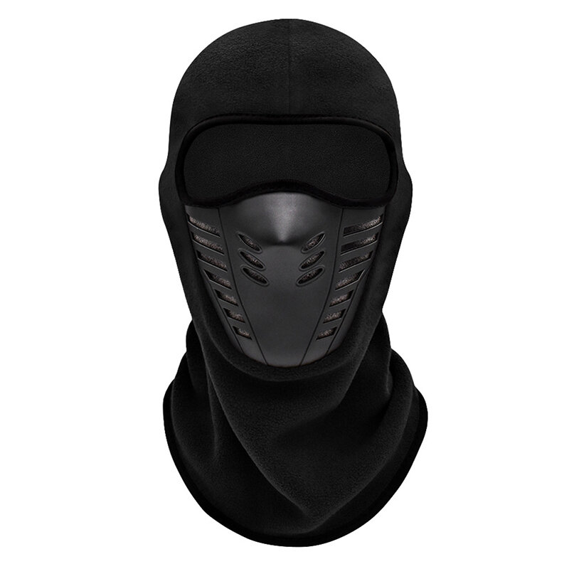 Мотоциклетная маска, Флисовая теплая Лыжная маска на все лицо для мужчин и женщин, велосипедная Балаклава, зимняя сохраняющая тепло, Ветрозащитная маска для лица