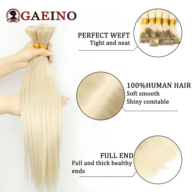 Прямые объемные волосы для плетения человеческие волосы для наращивания Remy индийские человеческие волосы без плетения 1001 # цвет 16 "-28" прямые косички