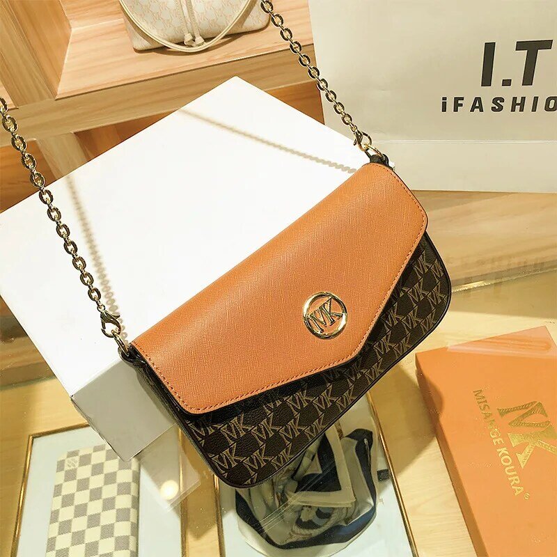 Fashion New Women's Chain Shoulder Bag  Crossbody Small Flap Bags Female Luxury Designer Wallet and Handbags