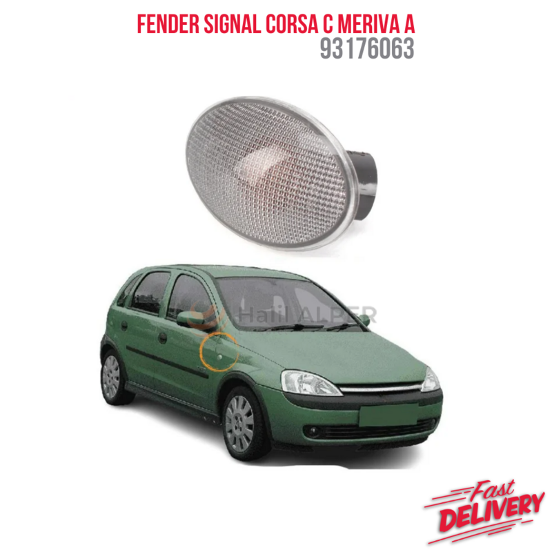 For Fender Signal Opel Corsa C 2000-2006 Meriva A 2003-2010 Compatible With Right And Left High Quality Fast Shipping 93176063