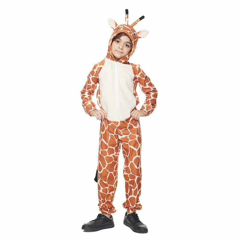 Giraffen kostüm für Kinder Tier kostüm Stram pler Overall für Kleinkind Mädchen und Jungen