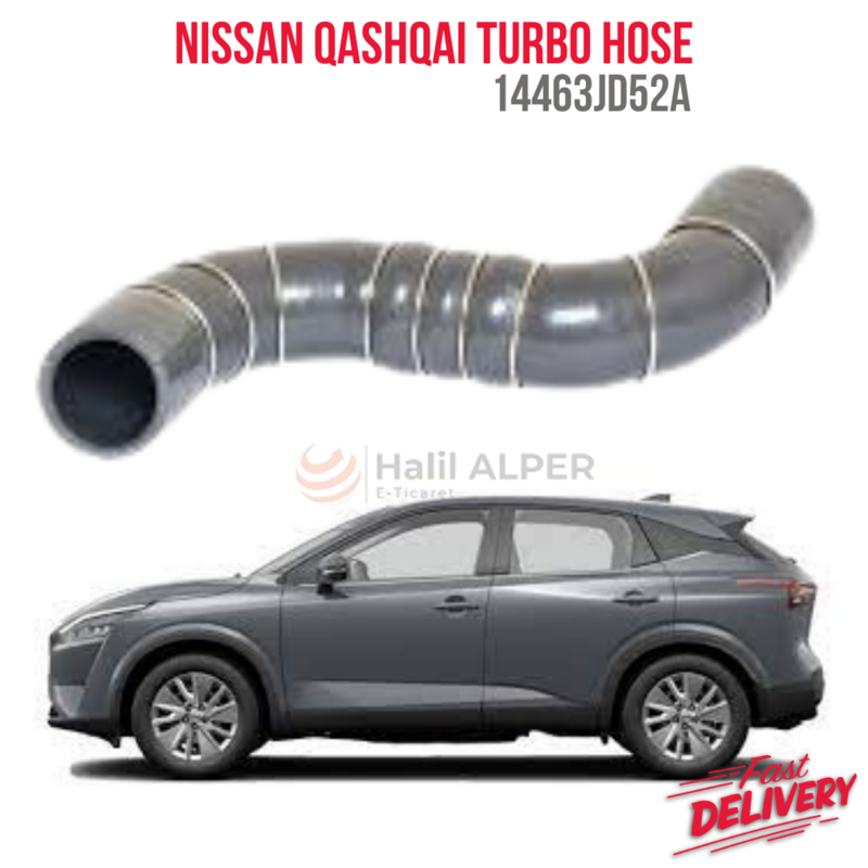 For Nissan Qashqai II Oem 14463 JD52A Turbo hose free shipping high quality fast delivery