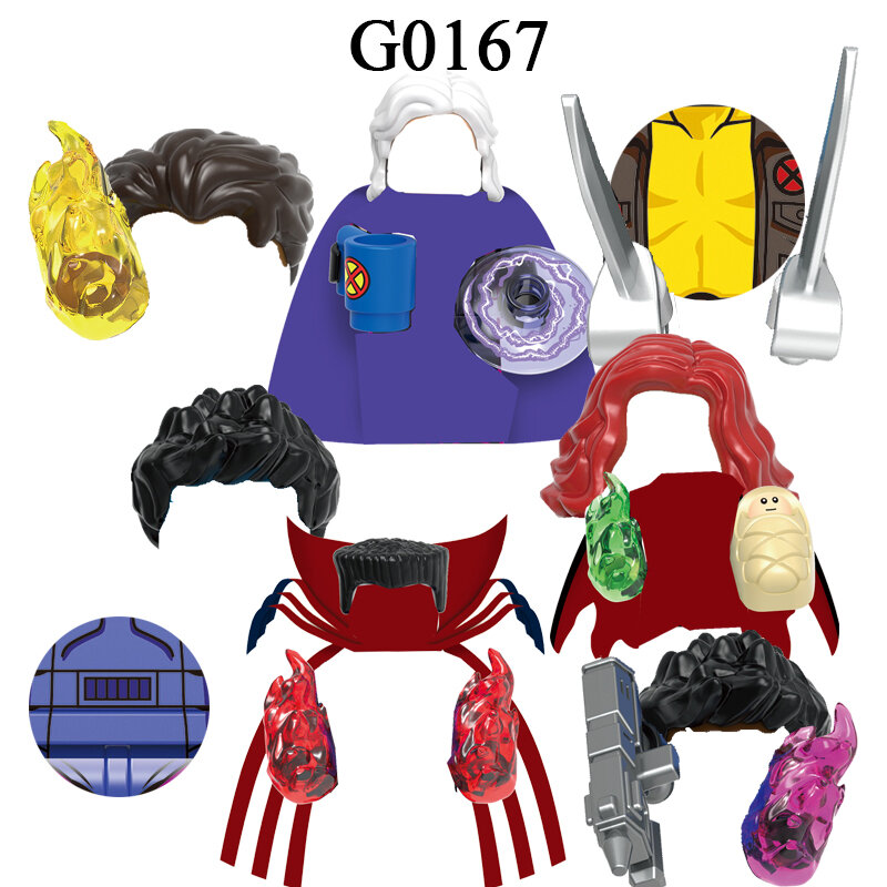 G0167 Heroes Series Accessories Character Weapon Building Blocks For Children Model Gift Toys