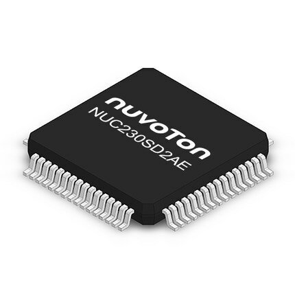Nuc442jg8ae LQFP-144 2.5 ~ 5.5v 256kb 84mhz microcontrolador mcu chip ic