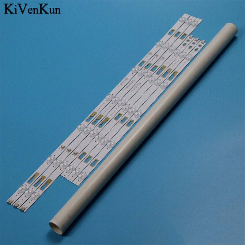 6 barras brandnew da lâmpada do diodo emissor de luz da tevê dos pces para hkpro hkp55sm4 tiras de luz de fundo JL.D550C1330-004AS/DS-M_V03 fitas diagonais 4c-lb550t-jfac