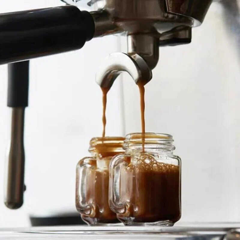 미니 커피 농축 서브 보틀링 밀폐 항아리 소형 샘플 와인 컵, 꿀 샘플 보관 항아리, 커피 도구, 35ml
