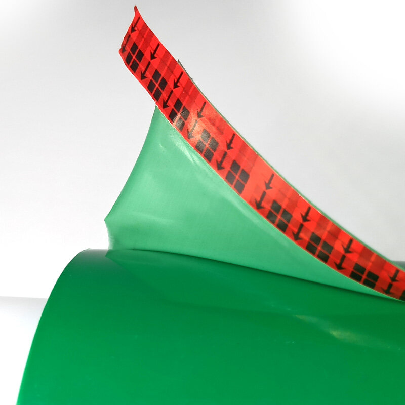 LED-Verguss band 851j Hoch temperatur beständigkeit niedrig schrumpfendes grünes Polyester folien band mit einzigartigem Klebstoff