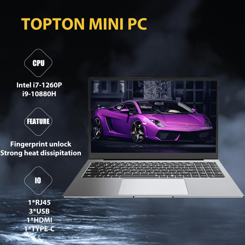 Buon prezzo Home Office laptop per studenti 12th Gen i7-1260U MX550 2G i5-1240P 15.6 "schermo IPS 32G RAM 2TB SSD Linux Ubuntu Windows