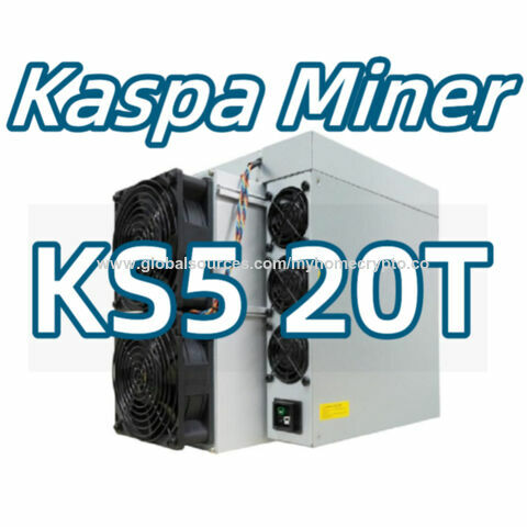 Bitmain Antminer KS5 Pro 21Th 3150W Kas Miner Kaspa penambang Asic