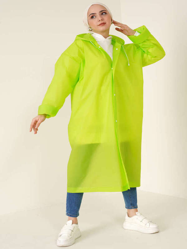 Muslim Hijab Womenswear 2023 Colorful Waterproof Raincoat Spring Autumn Worship Prayer Clothing Religious New Fashion Tops