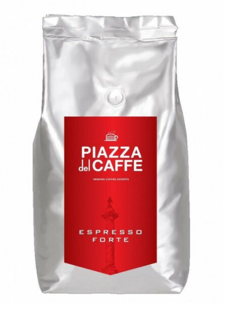กาแฟถั่ว Piazza Del Caffe Espresso Forte (Пьяцца Del Cafe Espresso), Horeca, 1กก