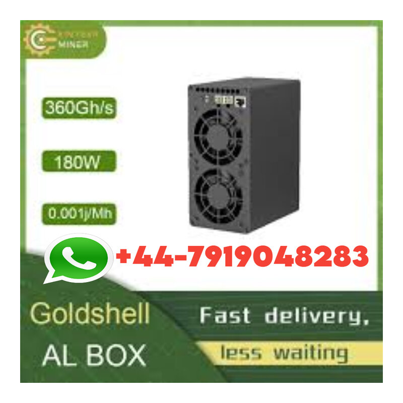 Q1 idealna Goldshell AL BOX 360G 180W ALPH górnik Blake3 algorytm Alephium maszyna górnicza