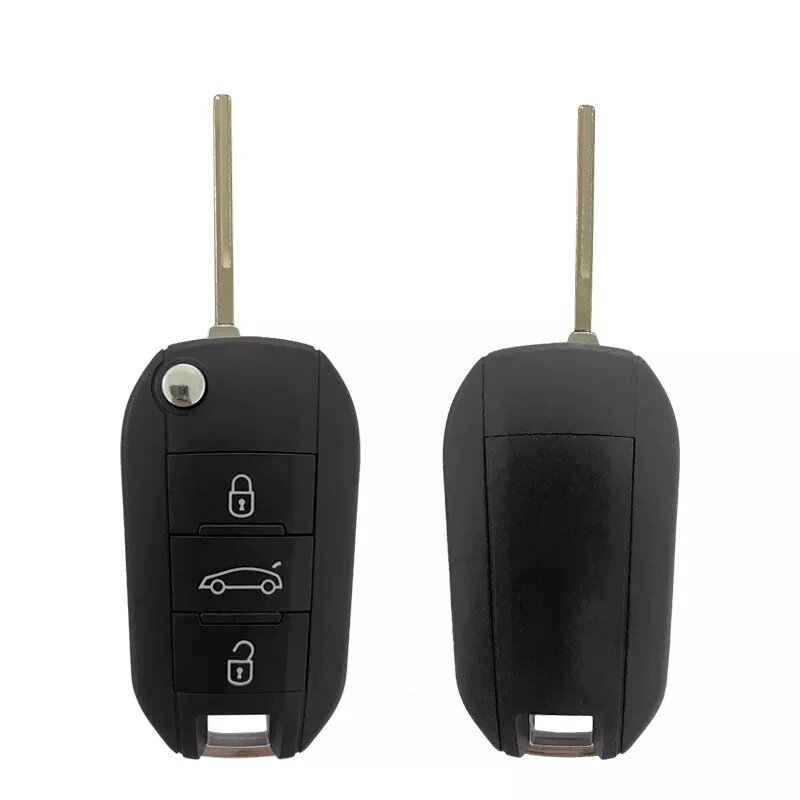 Раскладной дистанционный ключ-брелок 433 МГц 4A чип для P-eugeot Partner 508 308 Эксперт для Citroen Dispatch C3 C4 Cactus для Opel для Vauxhall