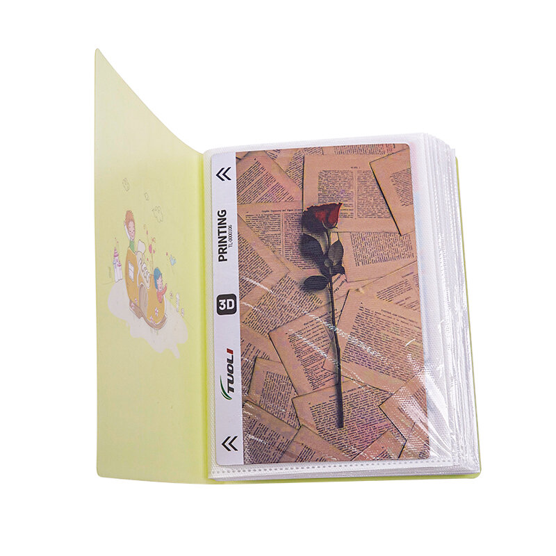 TUOLI-álbum UV 3D de 50 piezas, juego de pegatinas de cubierta trasera de teléfono, película decorativa personalizada, película protectora de teléfono inteligente, pegatina trasera de piel