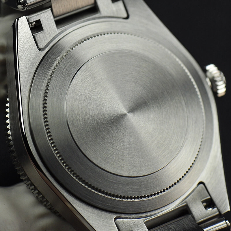 LANSTB-nuevo reloj luminoso para hombre, zafiro, acero inoxidable, sumergible, movimiento automático NH35, moda, relojes de lujo