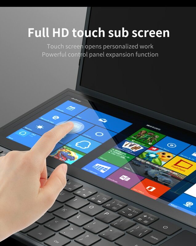 2023 Newest Thin and Light NoteBook 14 HD Touchscreen 16" IPS Screen Intel Core I7-10750H Processor Type-C HDMI Business Laptops