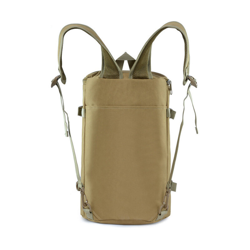 Unisex Durable 3 In 1 Shoulder Bag Bucket Bag Nylon Storage Bag Handbag Messenger Bag Size 25*25*40cm