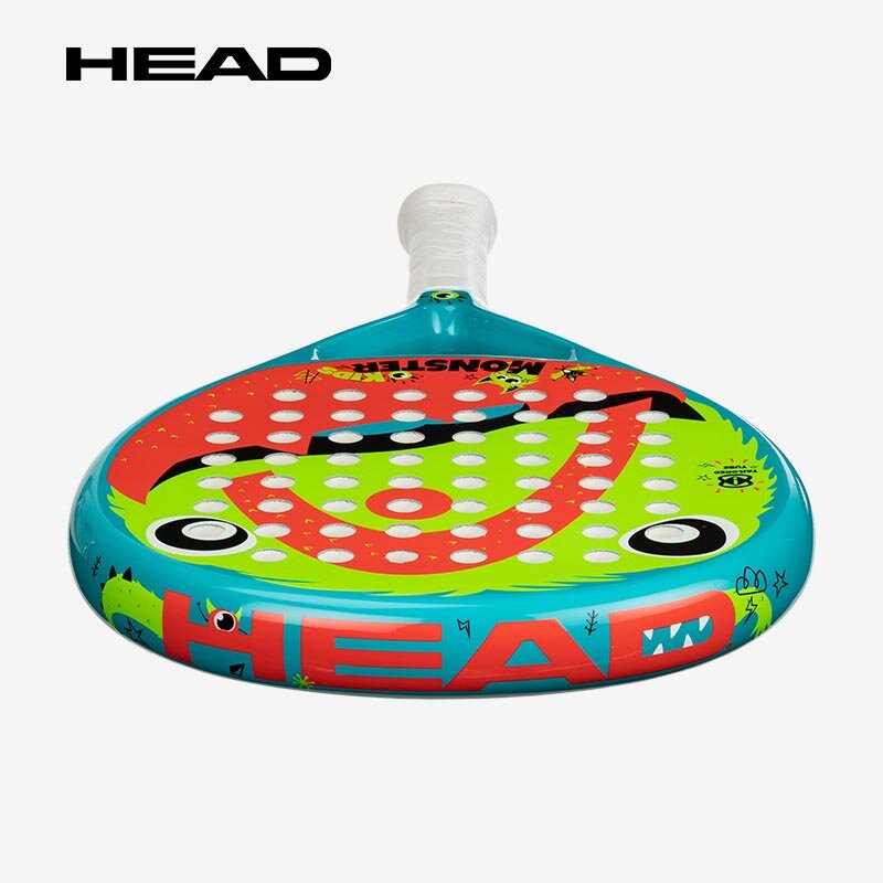 HEAD Monster Kids Padel Teen Kids Paddle Teenager Padel Cage Tennis Racket Monster Kids 300g Carbon Composite